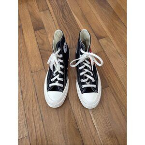 Converse x Comme des Garcons Play Chuck 70 Hi Sneakers 5.5 Men's 7.5 Women's